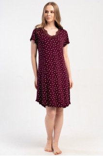 Нічна сорочка жіноча короткий рукав Vienetta Secret 621327