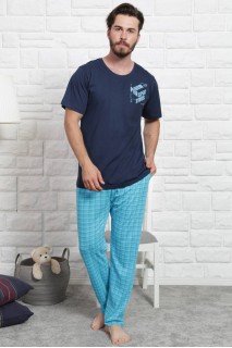 Пижама мужская штаны футболка короткий рукав Gazzaz 092186