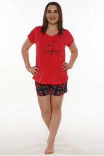 Пижама женская шорты футболка короткий рукав Vienetta Secret 065231-1