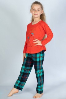 Пижама для девочки штаны кофта длинный рукав Vienetta Secret 106636-3