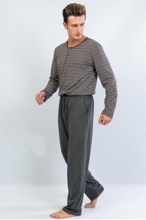 Пижама мужская штаны кофта длинный рукав Gazzaz 950000-1
