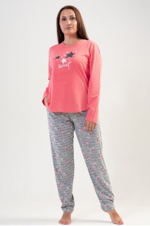 Пижама женская штаны кофта длинный рукав Vienetta Secret 790021
