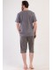 Піжама чоловіча капрі з кишенями короткий рукав Vienetta Secret 670278