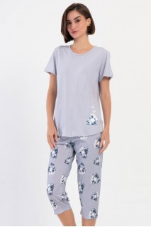 Піжама жіноча капрі футболка короткий рукав Vienetta Secret 671180