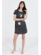 Нічна сорочка жіноча короткий рукав Vienetta Secret 690000-3