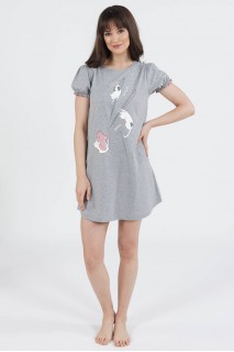 Ночная рубашка женская короткий рукав Vienetta Secret 690000-4