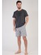 Пижама мужская шорты футболка короткий рукав Vienetta Secret 691708