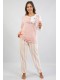 Пижама женская штаны кофта длинный рукав софт Vienetta Secret 760264