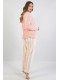 Жіноча піжама штани кофта довгий рукав софт Vienetta Secret 760264