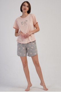 Пижама женская шорты футболка короткий рукав Vienetta Secret 762378