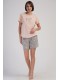 Пижама женская шорты футболка короткий рукав Vienetta Secret 762378