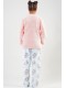 Піжама для дівчинки штани кофта довгий рукав софт Vienetta Secret 810266-2
