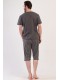 Піжама чоловіча капрі з кишенями короткий рукав Vienetta Secret 821374