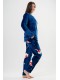 Жіноча піжама штани кофта довгий рукав софт Vienetta Secret 850182