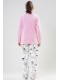 Піжама для дівчинки штани кофта довгий рукав софт Vienetta Secret 940216-2