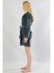 Халат жіночий махровий довгий рукав на запах Vienetta Secret 960000-3
