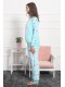 Жіноча піжама брюки кофта довгий рукав софт Vienetta Secret 964024
