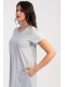 Ночная рубашка женская короткий рукав с карманами Vienetta Secret 080000-6