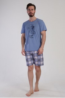 Пижама мужская шорты футболка короткий рукав Vienetta Secret 980478