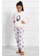 Піжама для дівчинки кофта брюки довгий рукав софт Vienetta Secret 994026