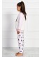 Піжама для дівчинки кофта брюки довгий рукав софт Vienetta Secret 994026